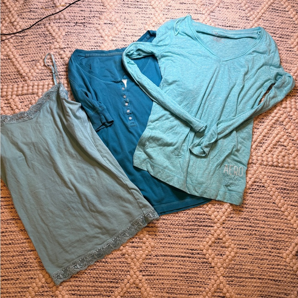 Vintage 2000s Blue Bundle all size L